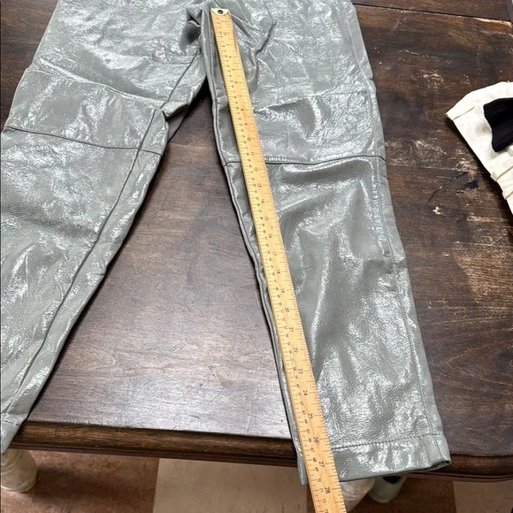 H&M Shiny Gray Pants - Picture 2 of 6